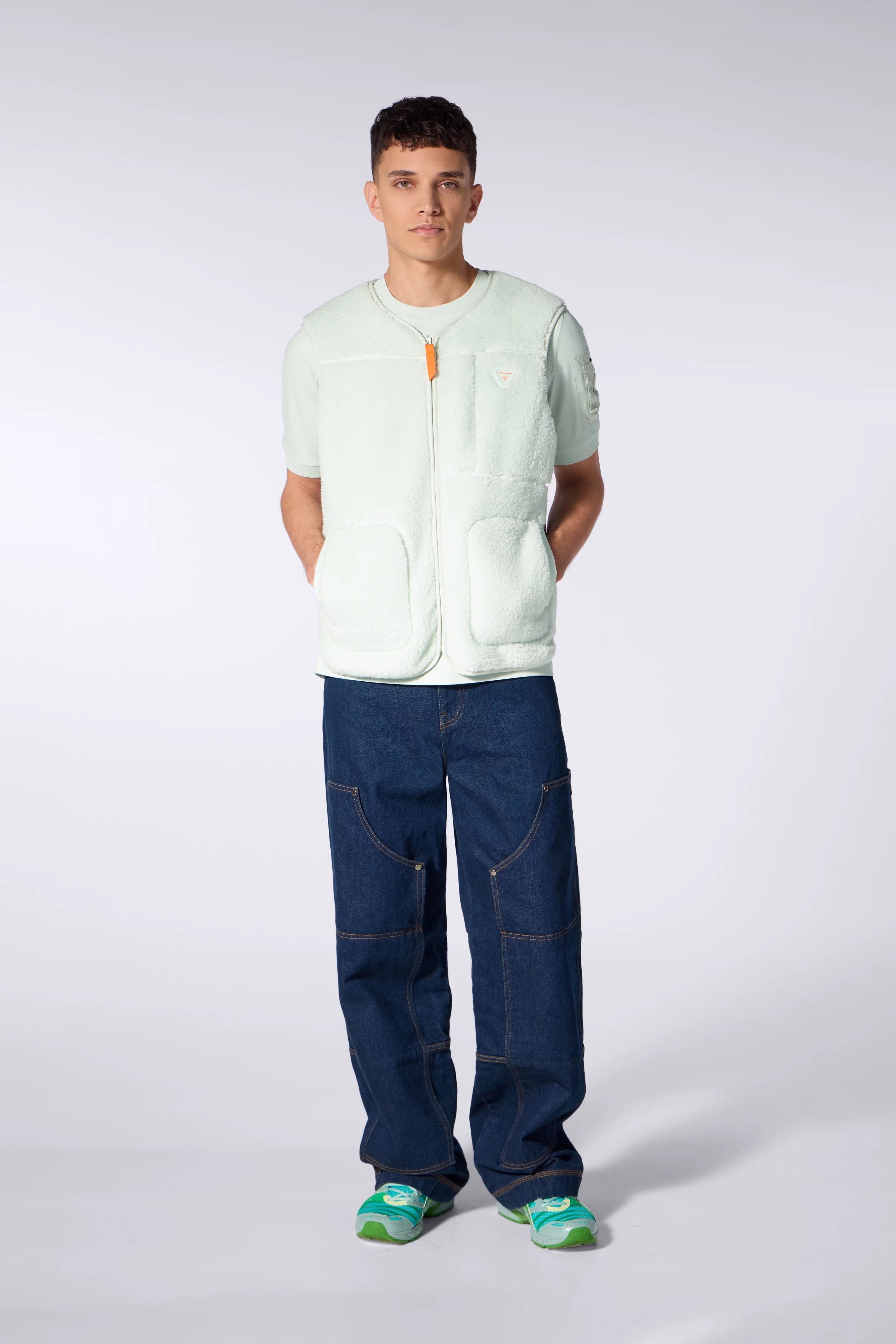 Veste Sans Manches Sherpa Tengo Mixte Mousse