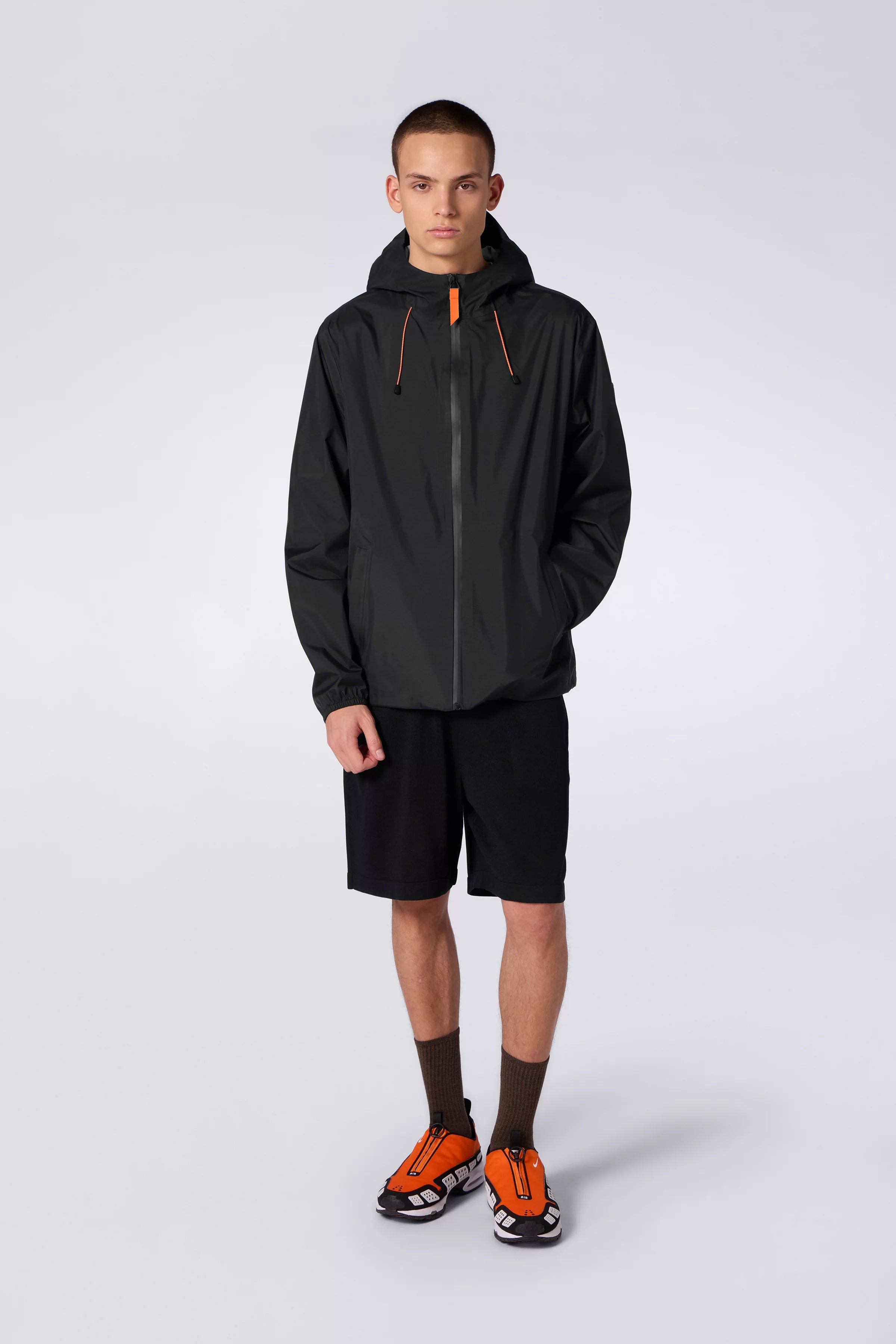 Veste Coupe vent Mixte Milano Black