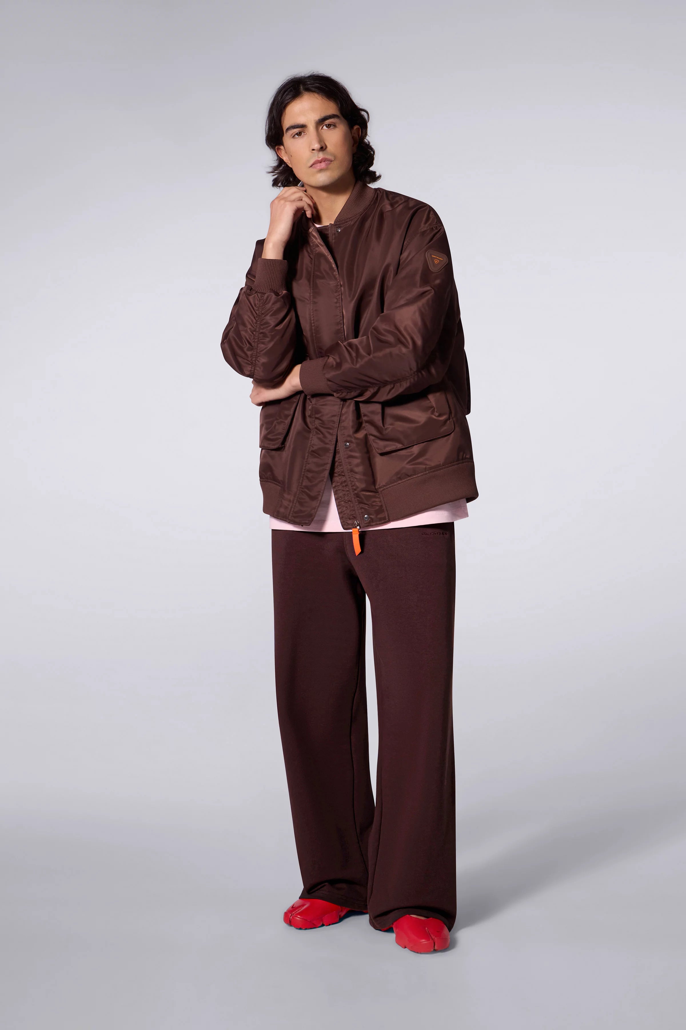 Jogging Mixte Ample Robbie Bordeaux