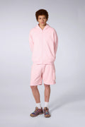 Hoodie Zippé Titus Mixte Blush