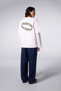T-shirt Mixte Double Épaisseur Malo Sphere Blanc