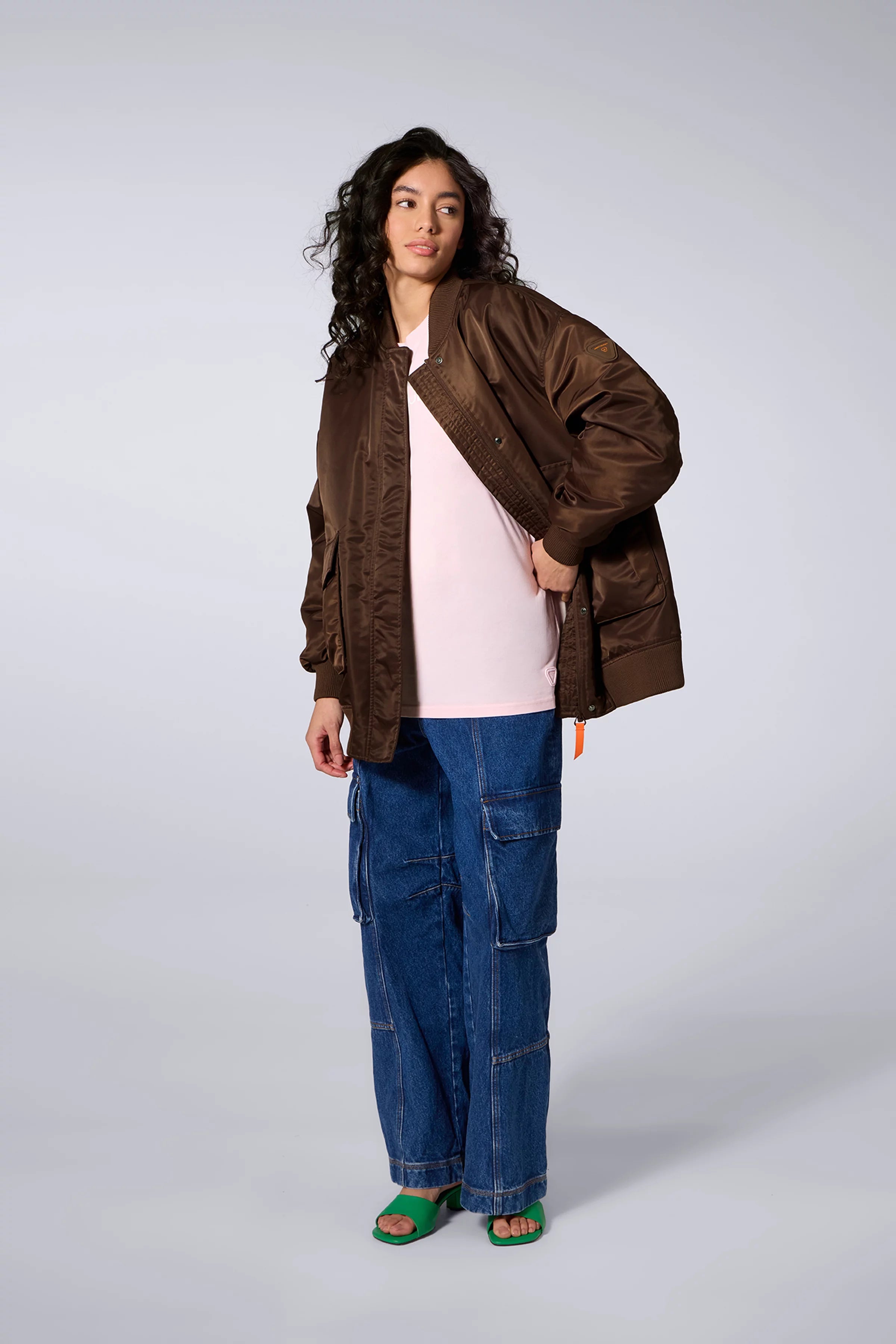 Bomber Rembourré Duvet Brunelle Mixte Chocolat