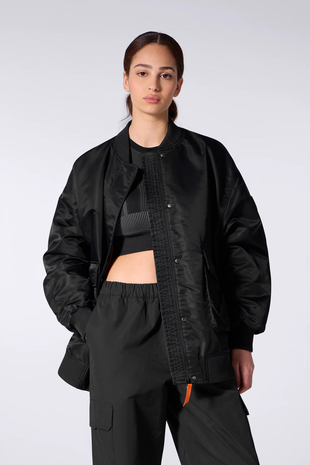 Bomber Rembourré Duvet Brunelle Mixte Black