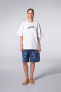 T-shirt André Graffiti Mixte Blanc