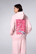 Hoodie Print Mixte Antoine Daisy Blush