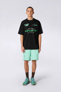 T-shirt Baseball Baris Mixte Black