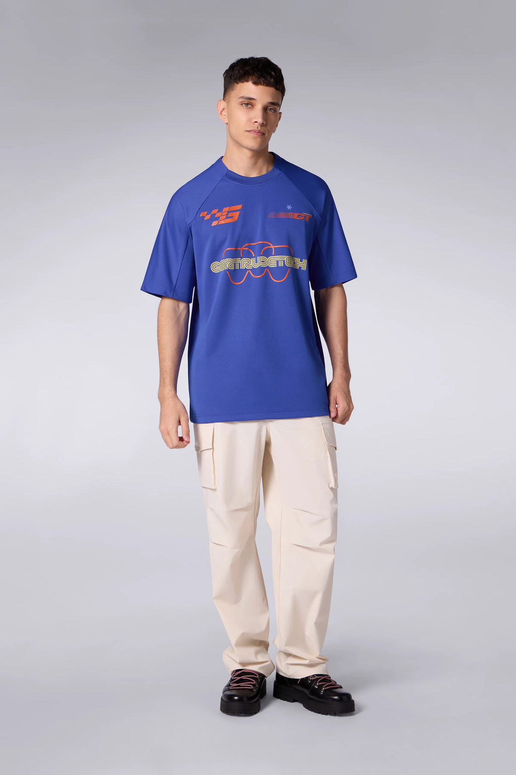 T-shirt Baseball Baris Mixte Saphir