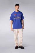 T-shirt Baseball Baris Mixte Saphir