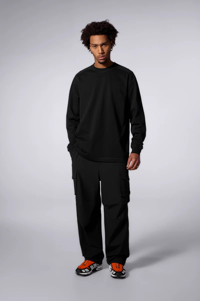 T-shirt Manches Longues Amine Black