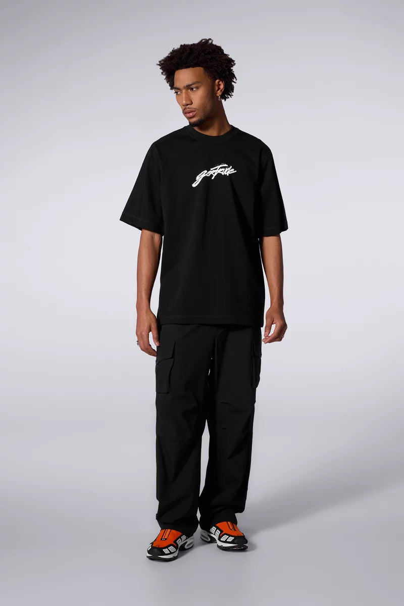 T-shirt André Graffiti Mixte Black