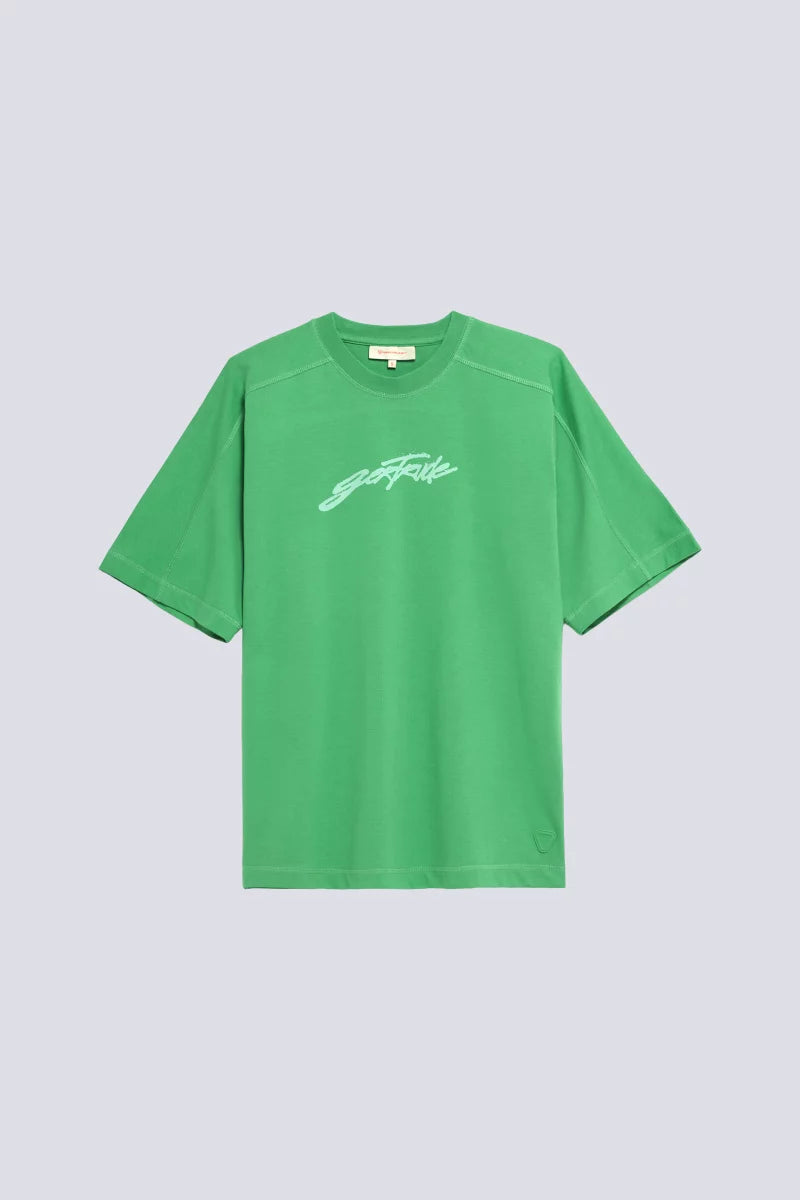 T-shirt André Graffiti Mixte Vert