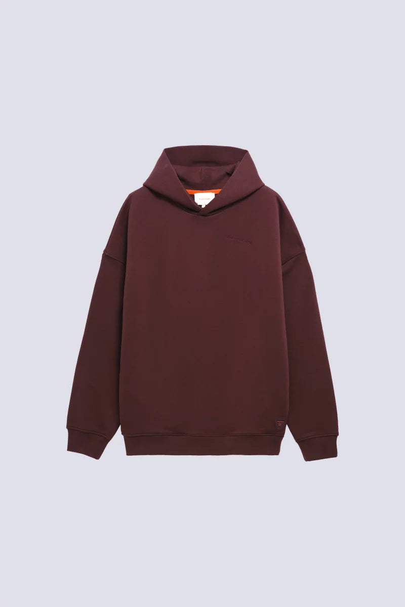 Hoodie Print Mixte Antoine Pop Bordeaux