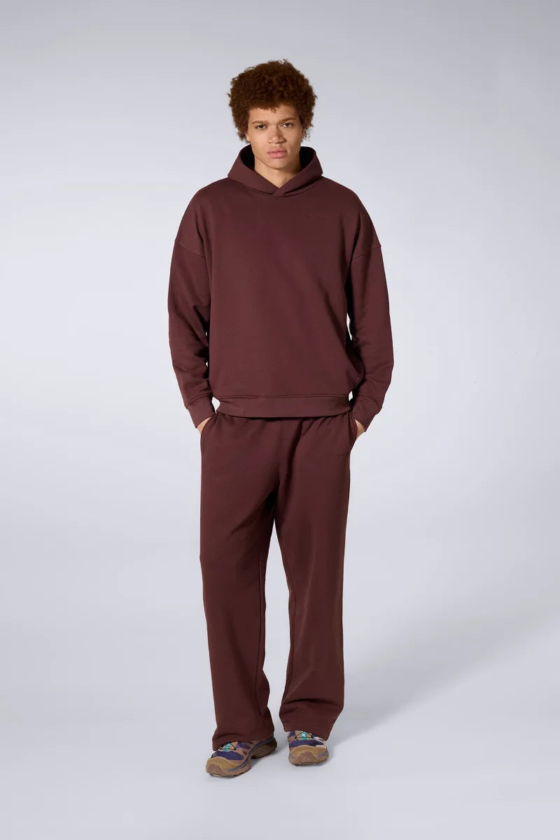 Hoodie Print Mixte Antoine Pop Bordeaux
