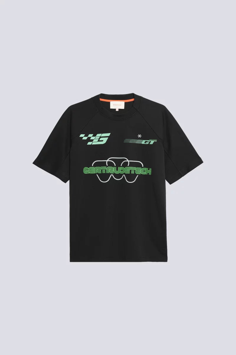T-shirt Baseball Baris Mixte Black