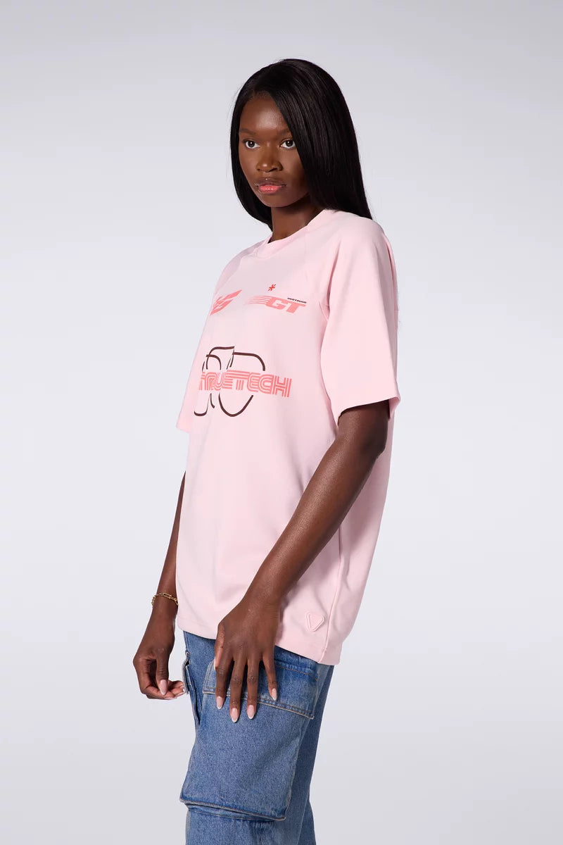 T-shirt Baseball Baris Mixte Blush