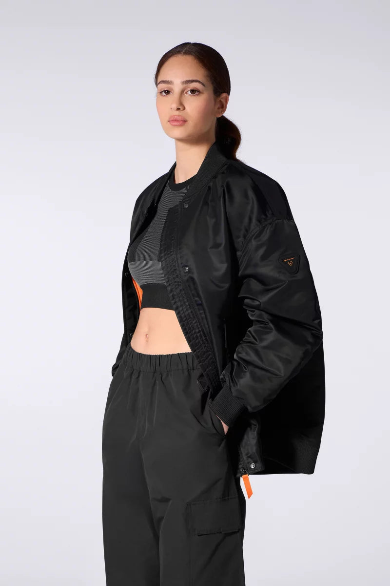 Bomber Rembourré Duvet Brunelle Mixte Black