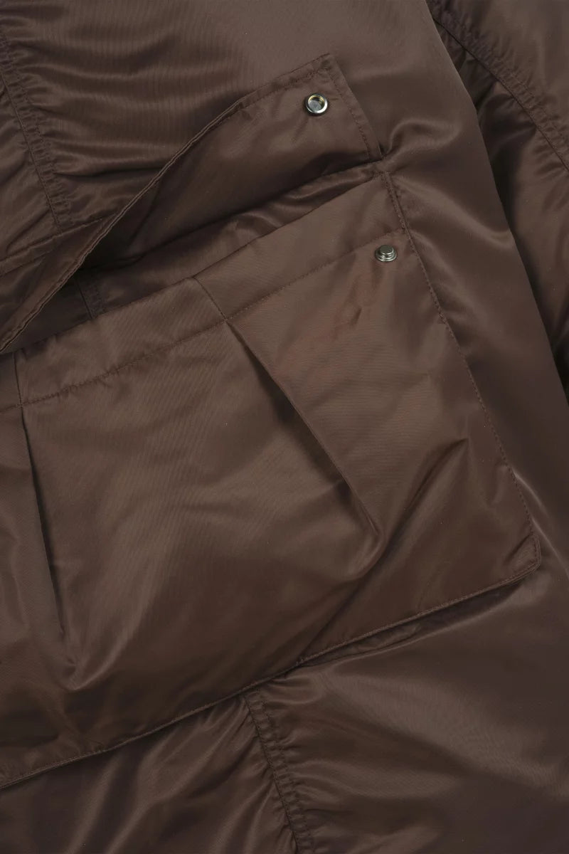 Bomber Rembourré Duvet Brunelle Mixte Chocolat