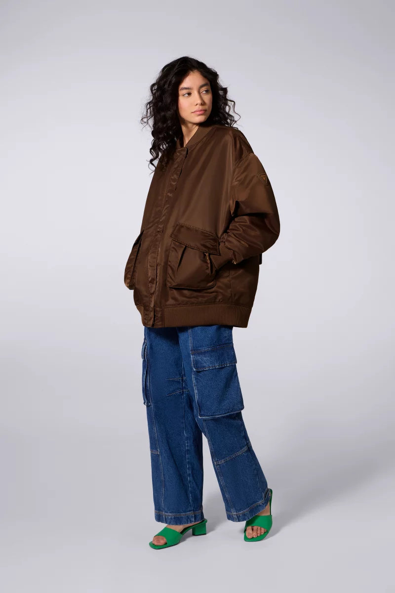 Bomber Rembourré Duvet Brunelle Mixte Chocolat