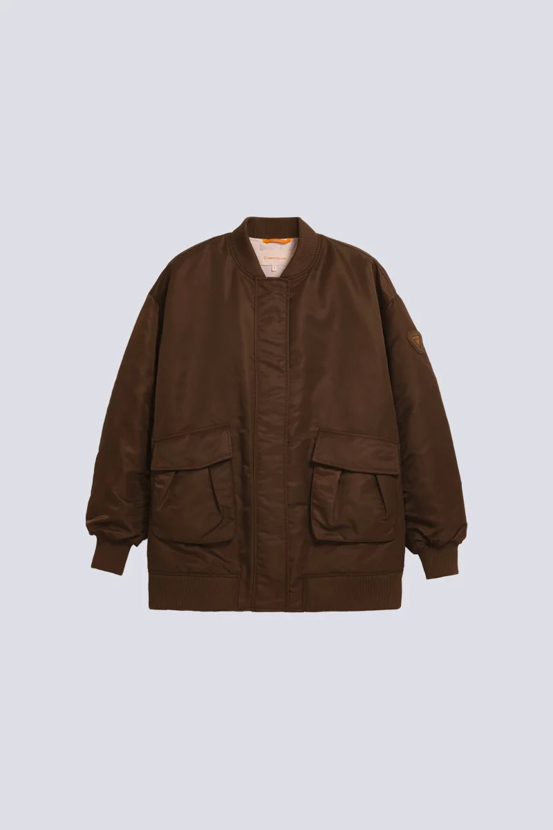 Bomber Rembourré Duvet Brunelle Mixte Chocolat