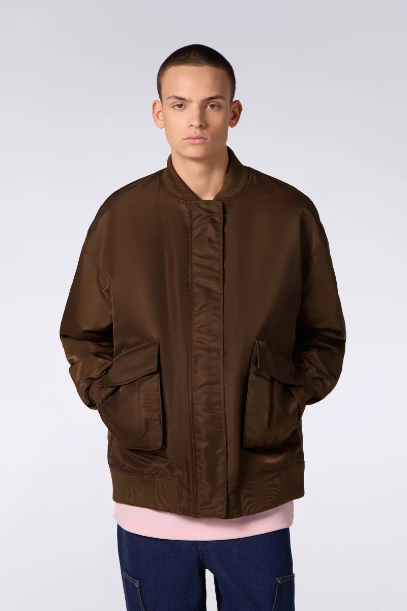 Bomber Rembourré Duvet Brunelle Mixte Chocolat