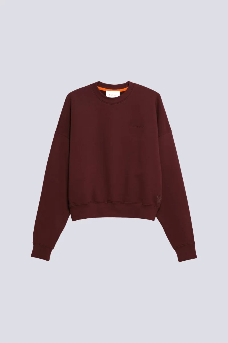 Sweat Court Ample Cath Bordeaux
