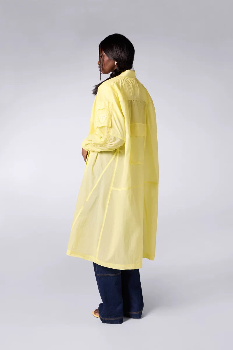 Veste Longue Déperlante Cecilia Poussin
