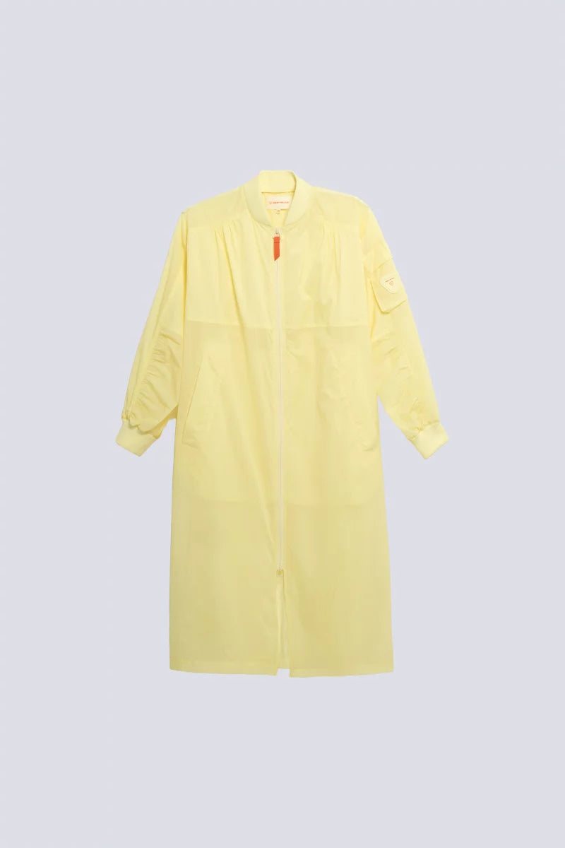 Veste Longue Déperlante Cecilia Poussin