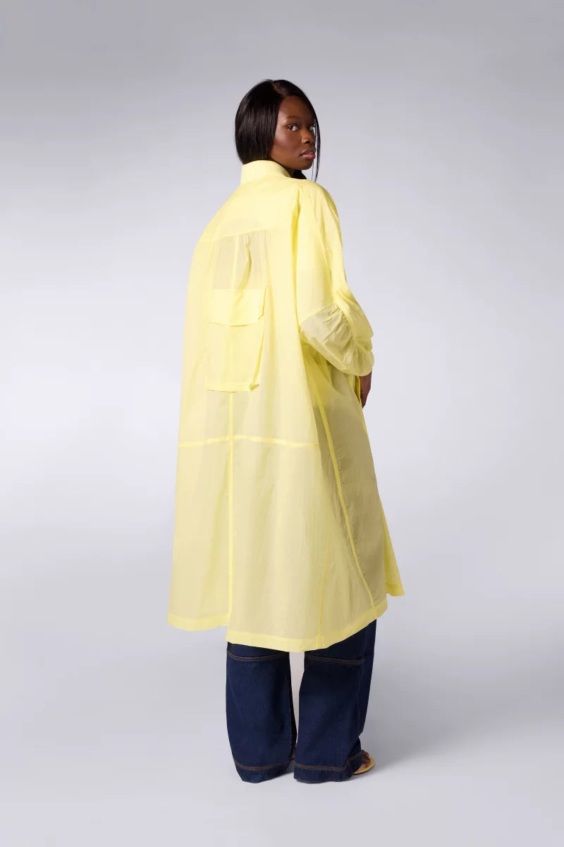 Veste Longue Déperlante Cecilia Poussin