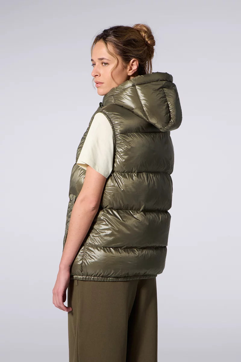Doudoune Sans Manches Mixte Cesar Khaki