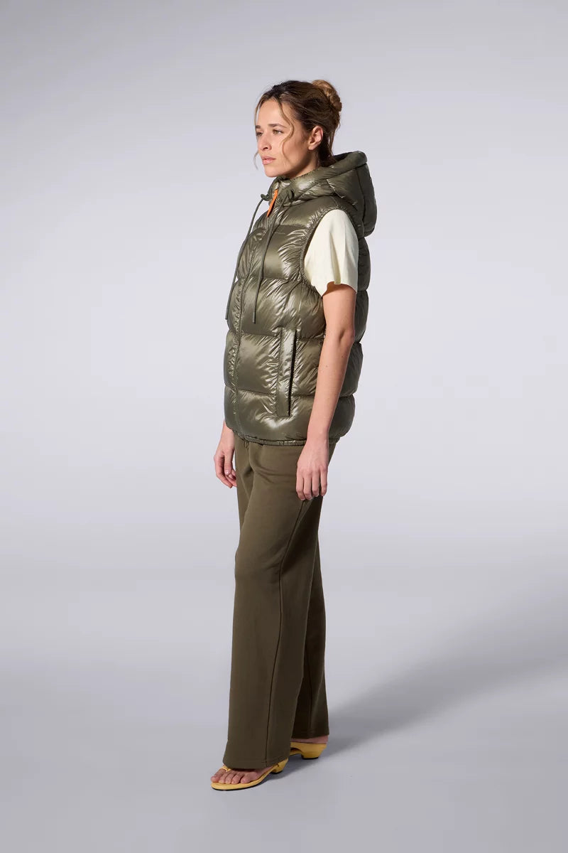 Doudoune Sans Manches Mixte Cesar Khaki