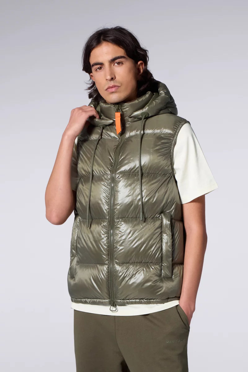 Doudoune Sans Manches Mixte Cesar Khaki