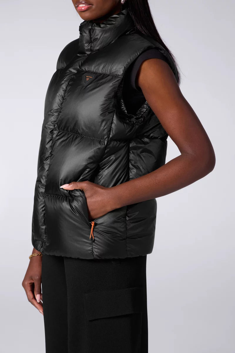 Doudoune Mixte Légère Ripstop Cesario Black