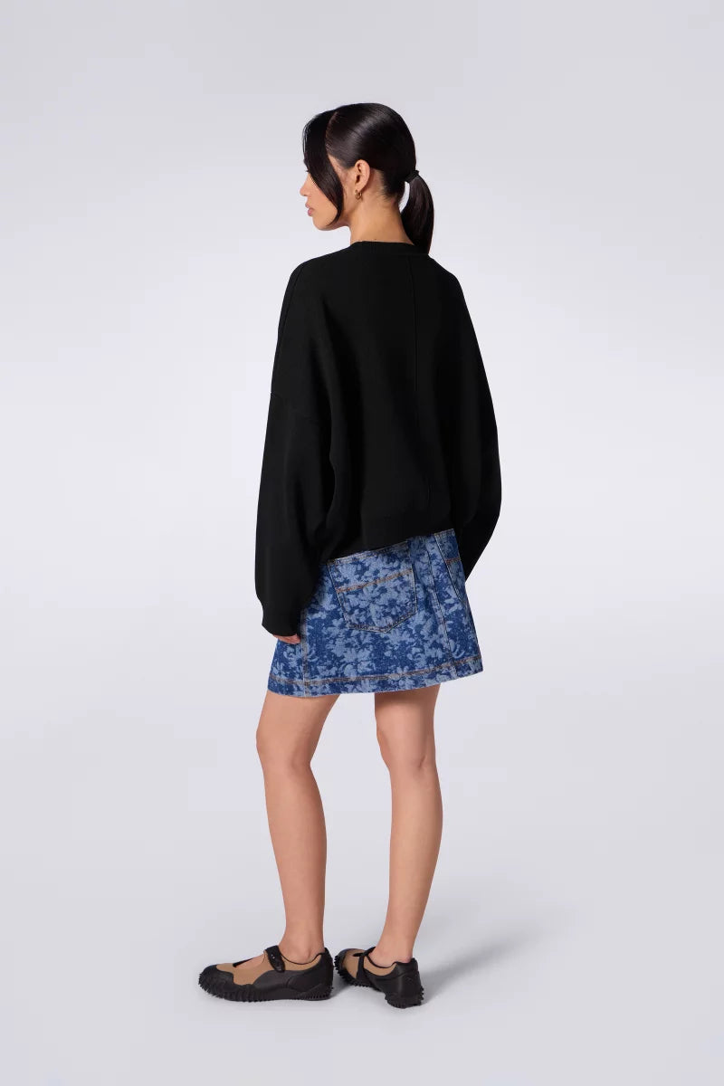 Pull Maille à poches Chandler Black