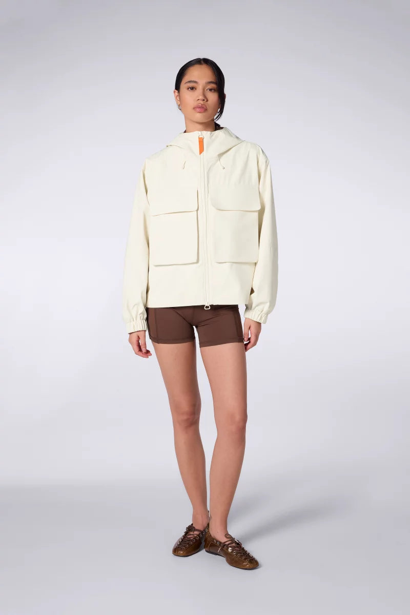 Veste Coupe vent Waterproof Chimene Creme