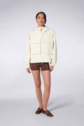 Veste Coupe vent Waterproof Chimene Creme