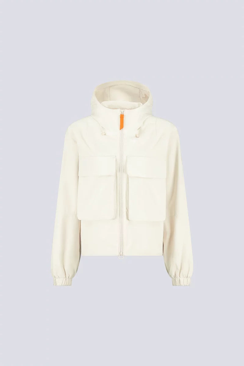 Veste Coupe vent Waterproof Chimene Creme