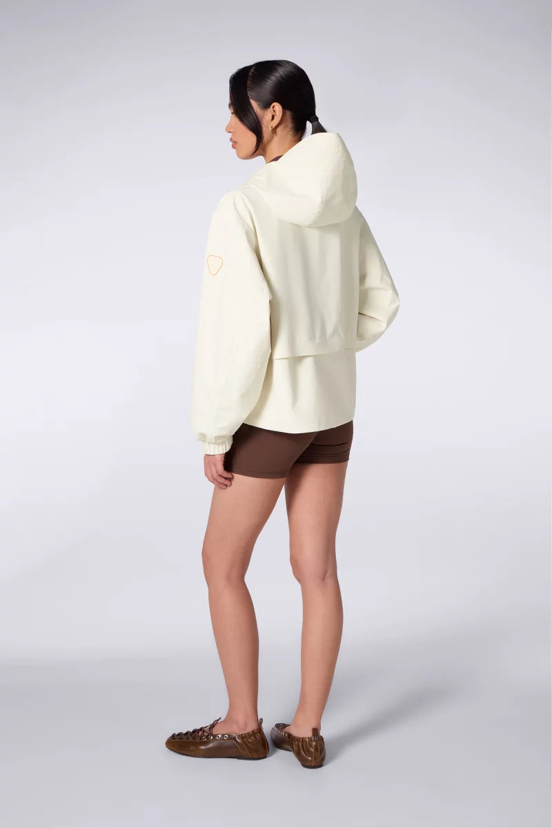 Veste Coupe vent Waterproof Chimene Creme