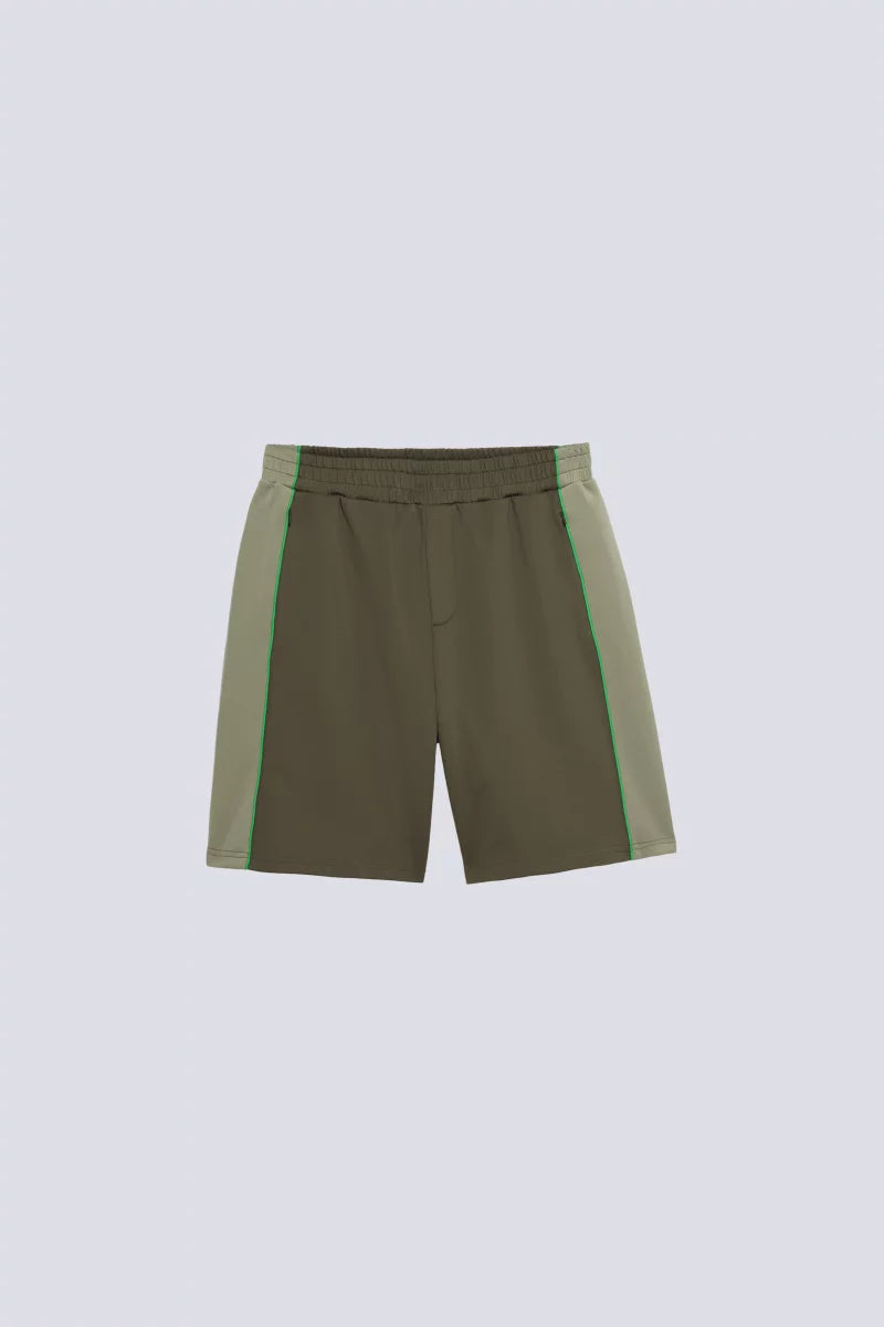 Short de Sport Dario Khaki/Granite