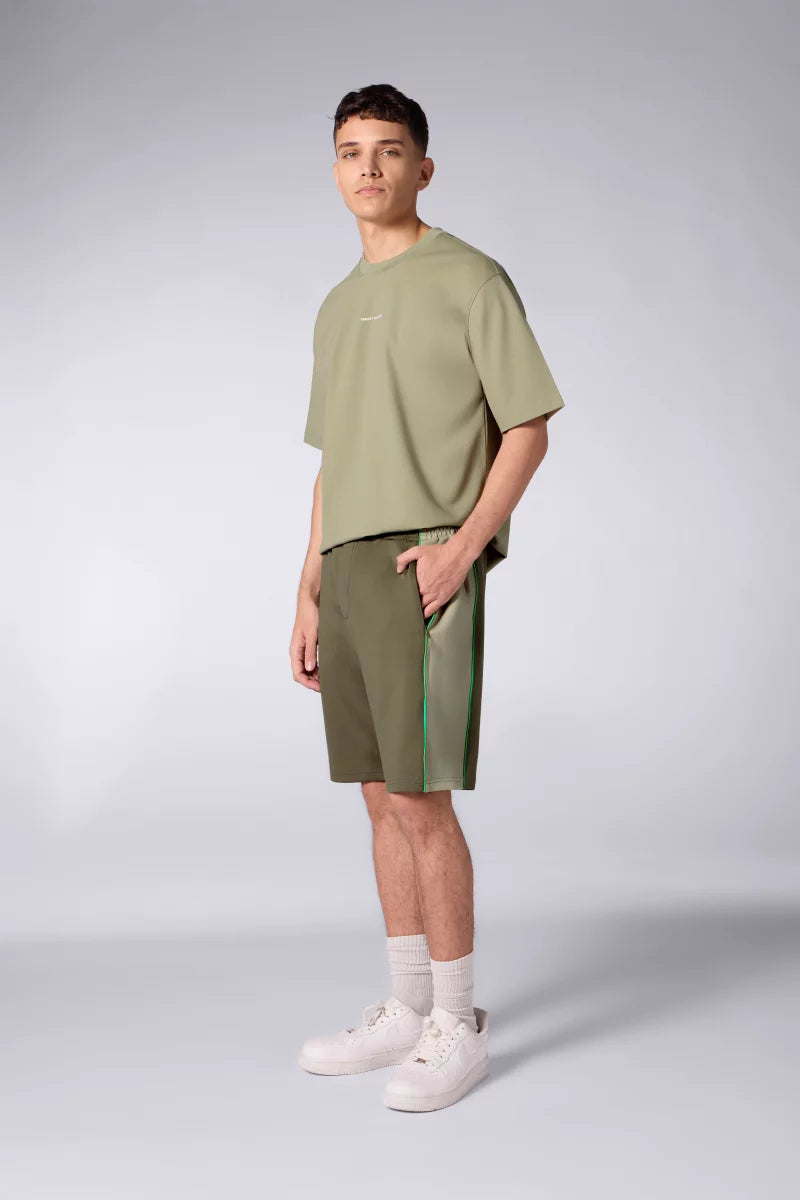 Short de Sport Dario Khaki/Granite