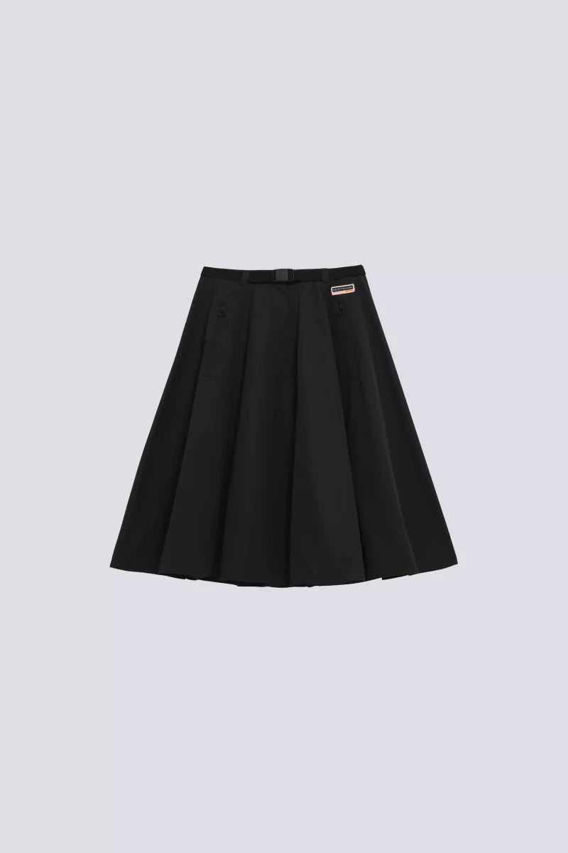 Jupe Midi Ceinturée Eline Black