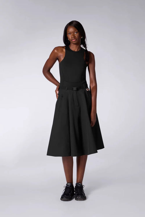 Jupe Midi Ceinturée Eline Black