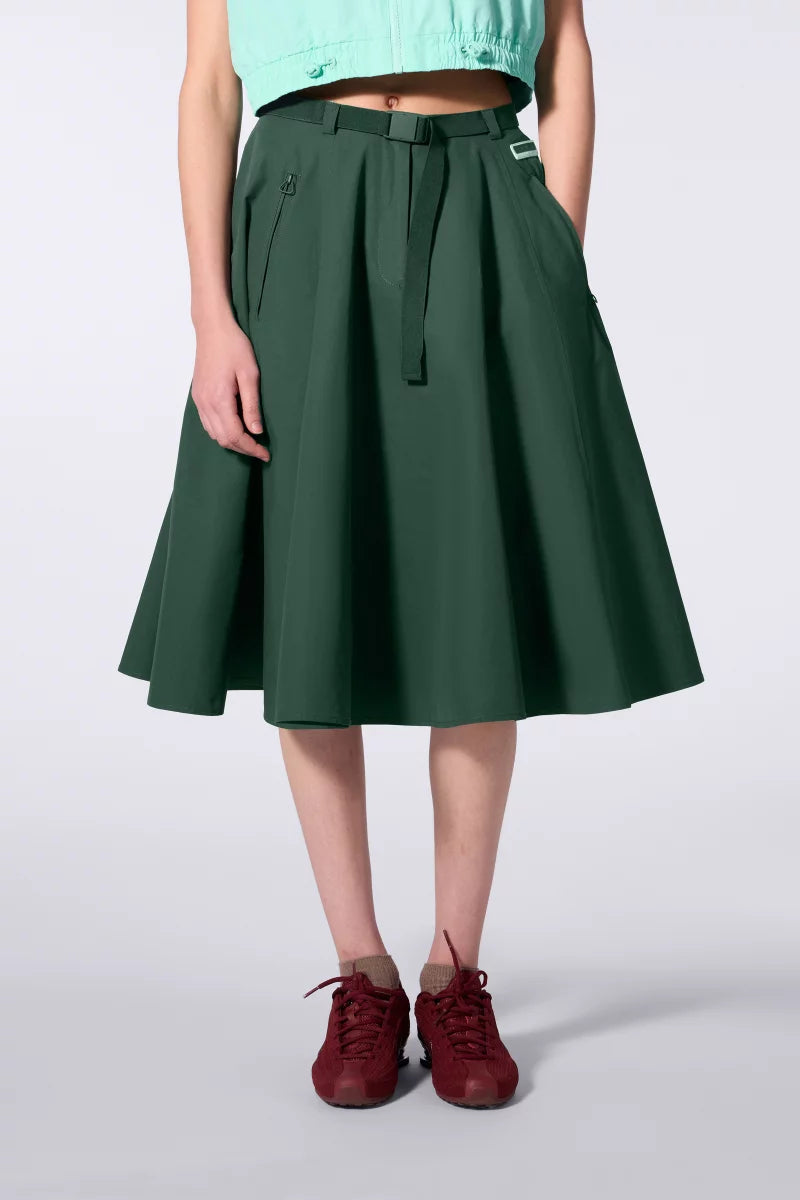 Jupe Midi Ceinturée Eline Pin