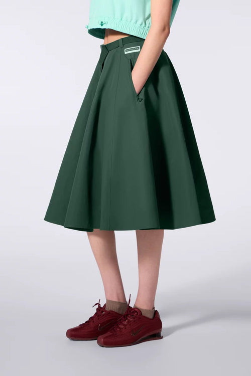 Jupe Midi Ceinturée Eline Pin