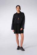 Veste de Jogging Courte Esmee Sun Black