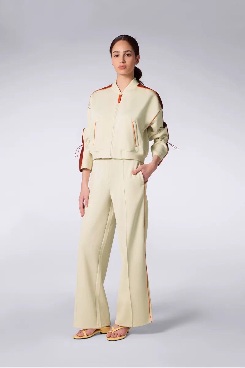 Veste de Jogging Courte Esmee Sun Creme/Terracotta