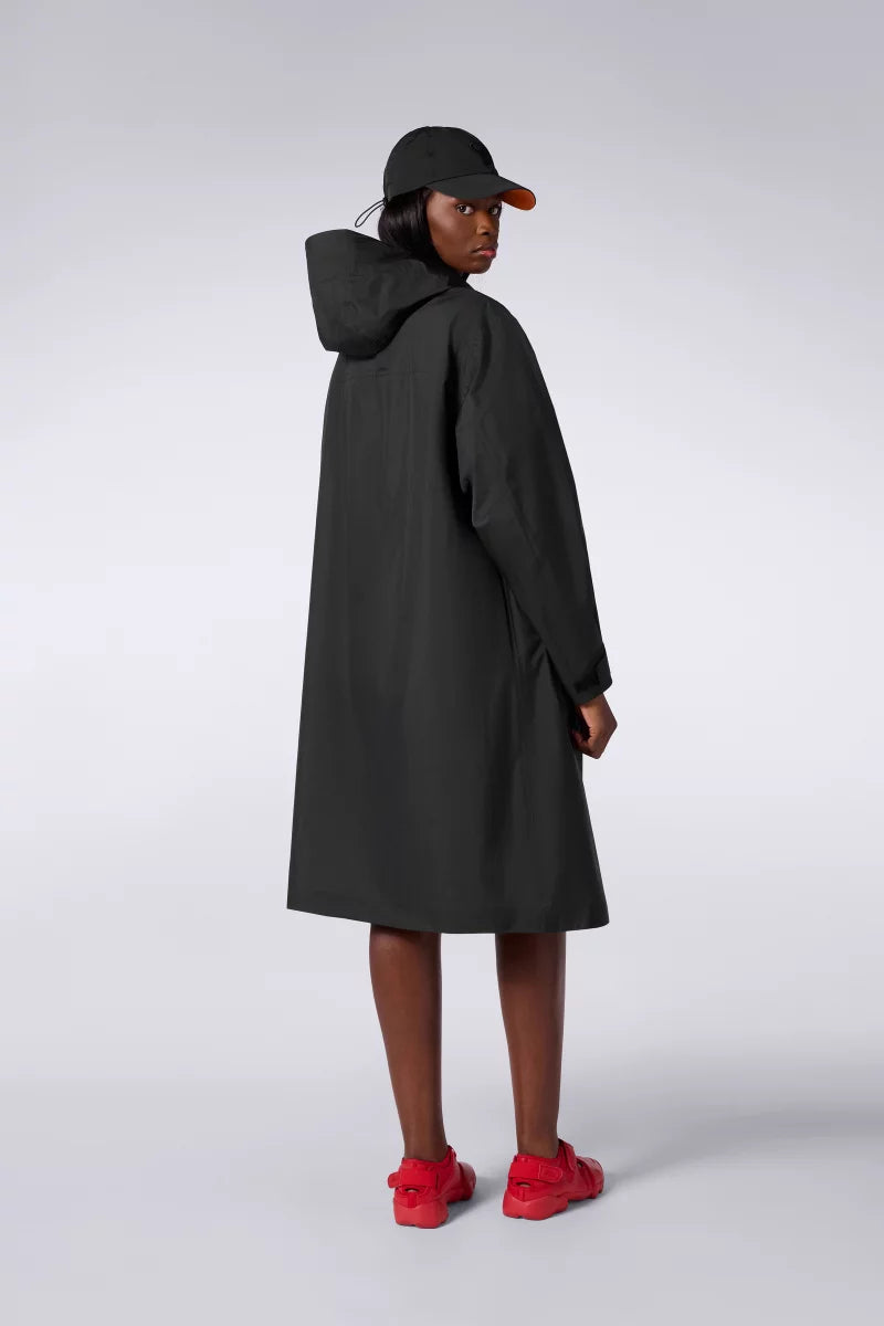 Veste Coupe Vent Longue Estie Black