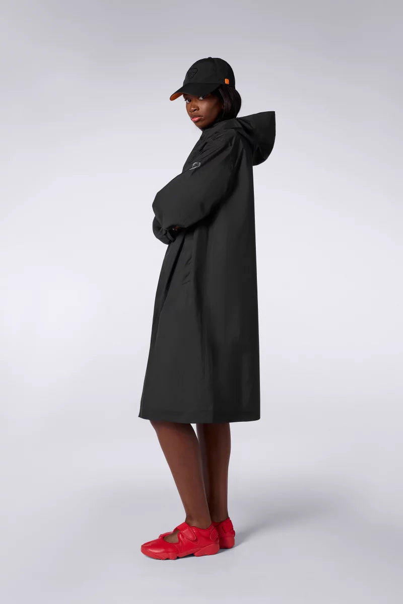 Veste Coupe Vent Longue Estie Black