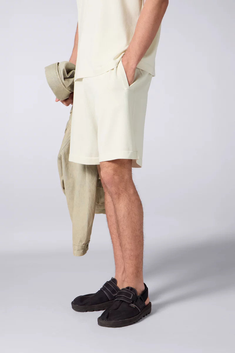 Short en maille Isidore Creme
