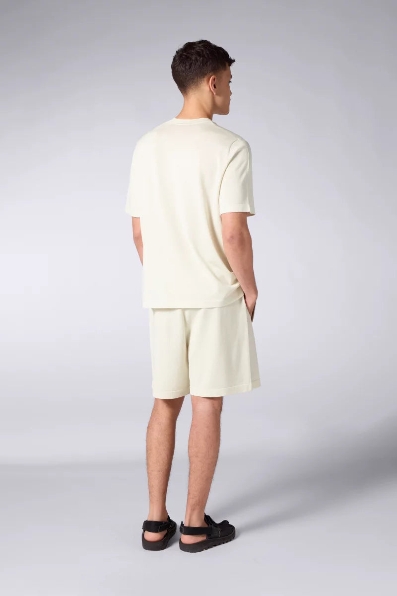 Short en maille Isidore Creme
