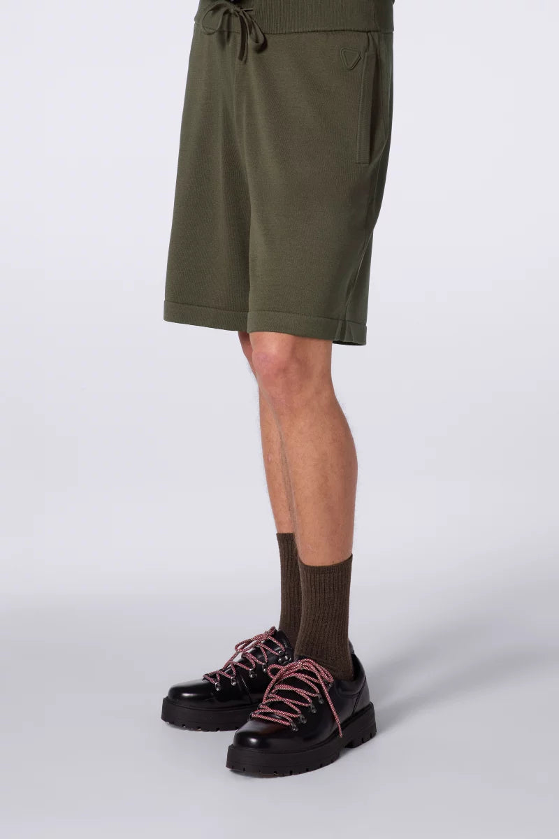 Short en maille Isidore Khaki